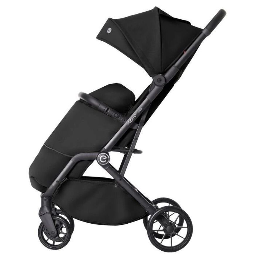 Прогулянкова коляска Espiro Else 10 Black Alternative 5905683801645 фото