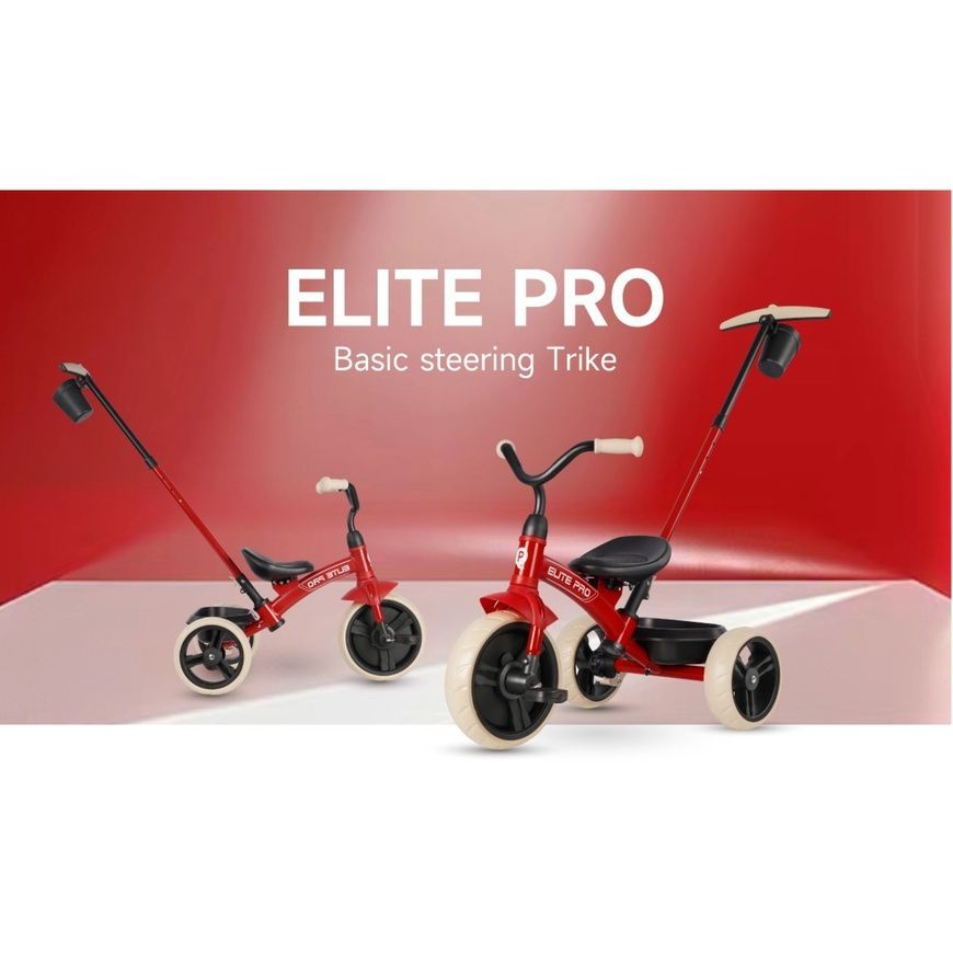 Триколісний велосипед Qplay Elite Pro Green T180-BEliteProGreen фото