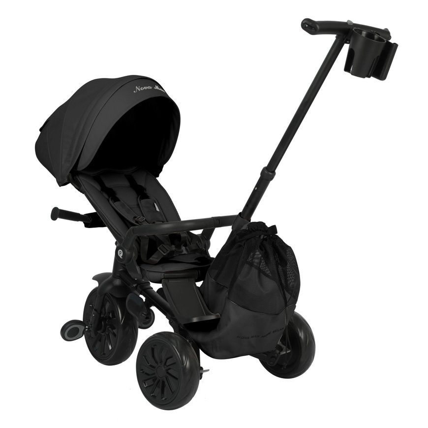 Велосипед триколісний складний Qplay Nova Max Black S703NovaMaxBlack фото