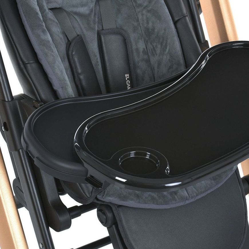 Стільчик для годування El Camino Debut ME 1102 Posh Black ME 1102 Posh Black фото