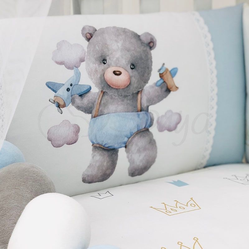 Комплект Маленька Соня Kids Toys Ведмедик блакитний 0269203 фото
