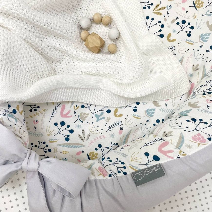 Кокон позиціонер Baby Design Скандинавські бутони 501945 фото