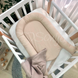 Кокон позиціонер Baby Design Сердечка сіро-бежеві 5019357 фото 6