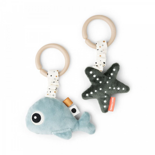 Підвісна іграшка (2 шт.) DoneByDeer Wally Синя 4233012 фото