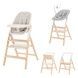 Стільчик для годування 3 в 1 Carrello Ergo CRL-16701 Linen Beige CRL-16701 Linen Beige фото 1