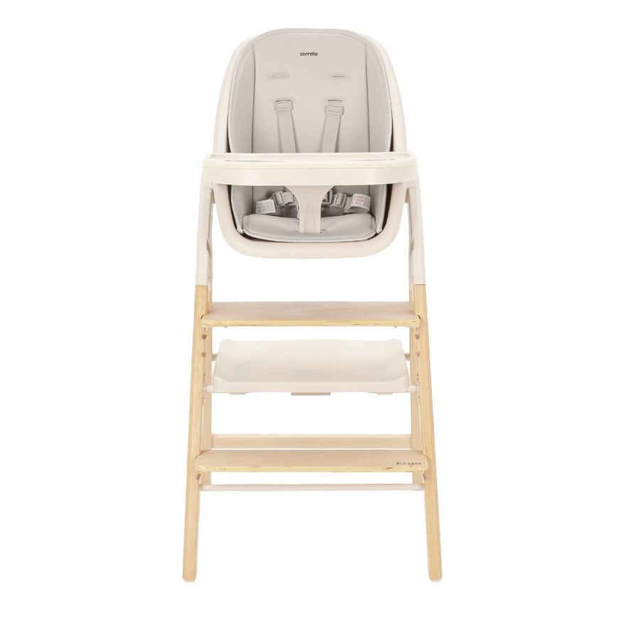 Стільчик для годування 3 в 1 Carrello Ergo CRL-16701 Linen Beige CRL-16701 Linen Beige фото