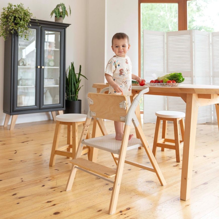 Стільчик для годування 3 в 1 Carrello Ergo CRL-16701 Linen Beige CRL-16701 Linen Beige фото