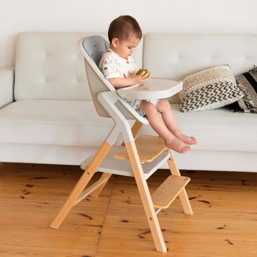 Стільчик для годування 3 в 1 Carrello Ergo CRL-16701 Linen Beige CRL-16701 Linen Beige фото
