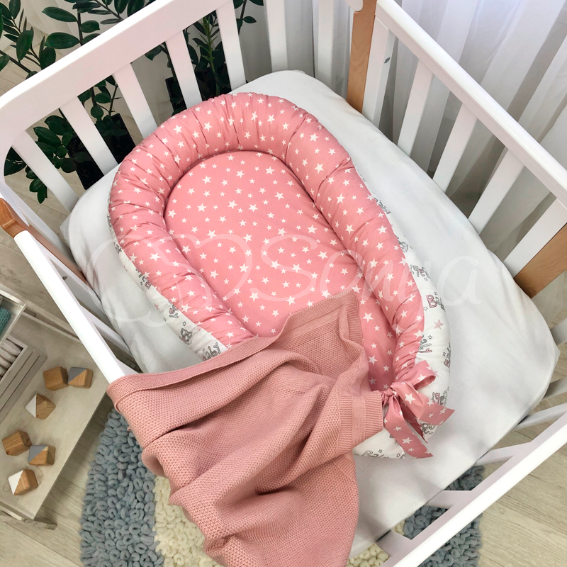Кокон позиціонер Baby Design Baby пудровий 5019461 фото