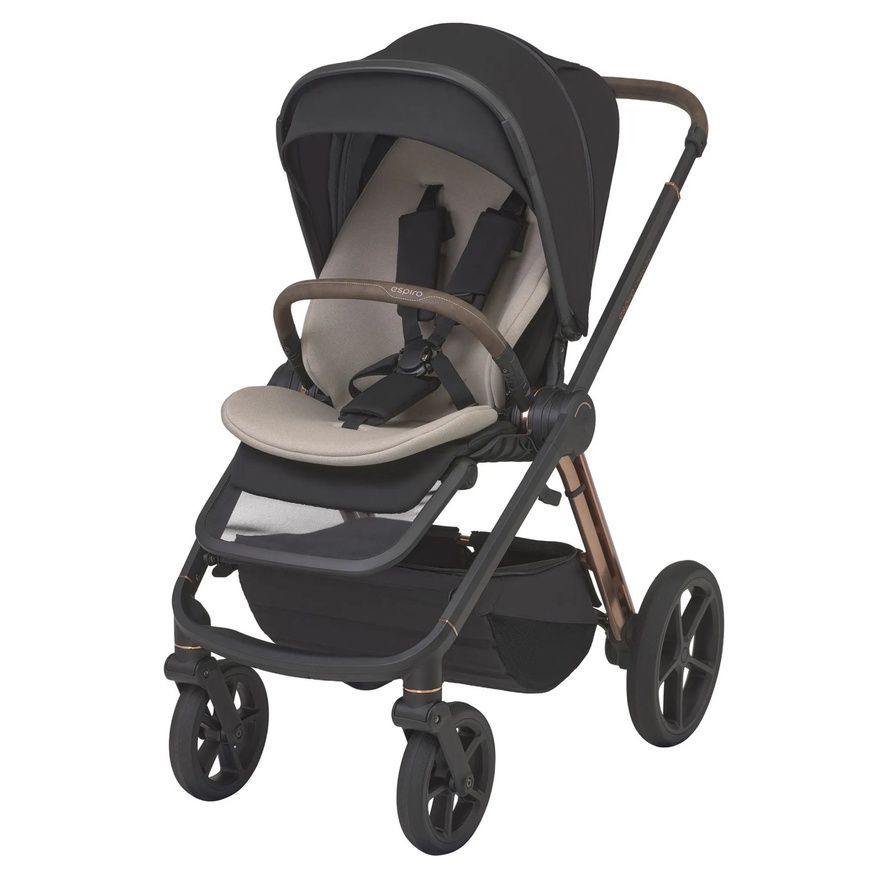 Коляска 2 в 1 Espiro Miloo 2.0 310 Diamond Black 310 Diamond Black фото