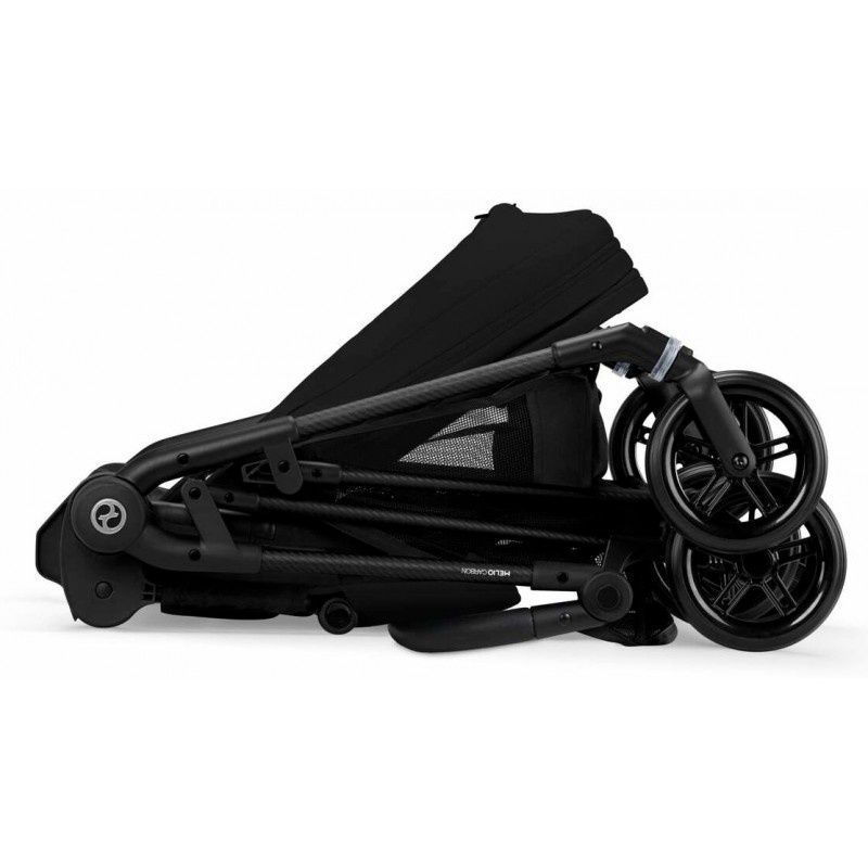 Прогулянкова коляска Cybex Melio 2026 Carbon Magic Black 525000001-02 фото