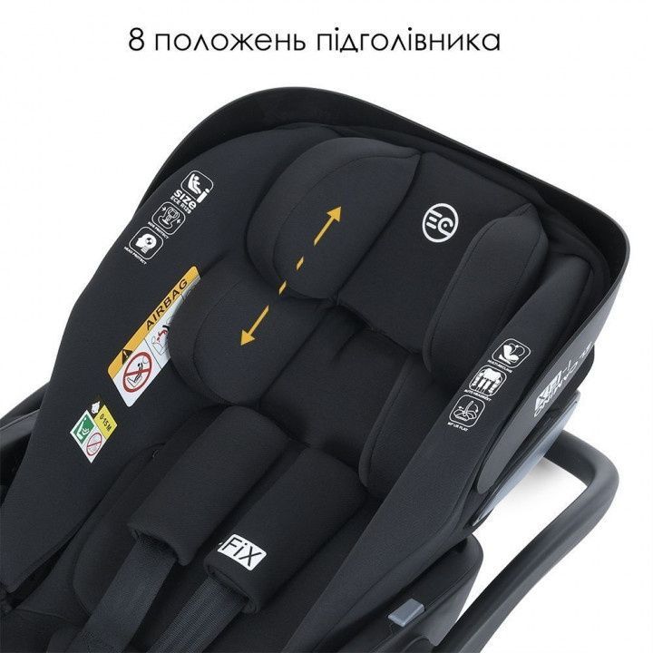 Автокрісло El Camino i-FIX ME 1110 Royal Dark Gray ME 1110 Royal Dark Gray фото